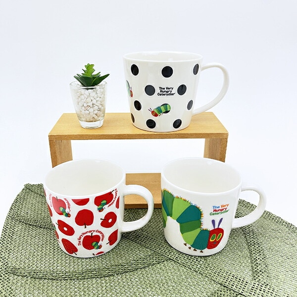 はらぺこあおむし リンゴ マグ(M) キッズ コップ 日本製