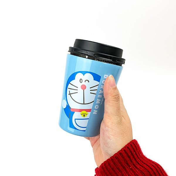 ドラえもん 真空断熱ステンレスタンブラーS コップ 食器 保温保冷 280ml ブルー