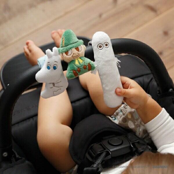 ムーミン ニョロニョロ にぎにぎスティック ベビー