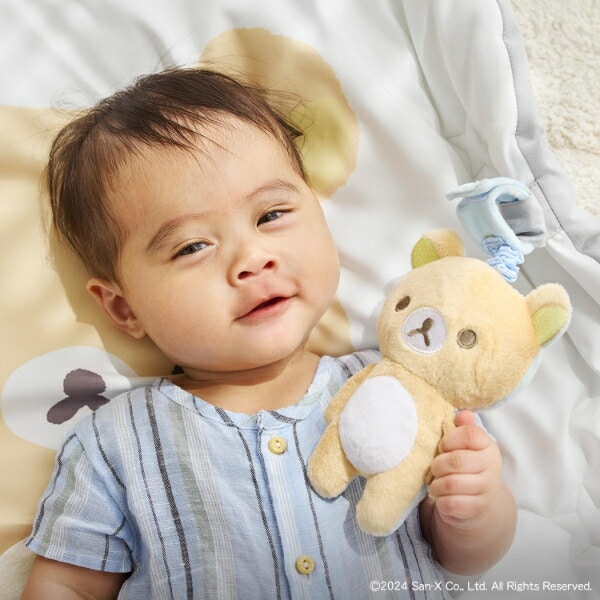 リラックマ ぶるぶるトイ ブルー ベビー