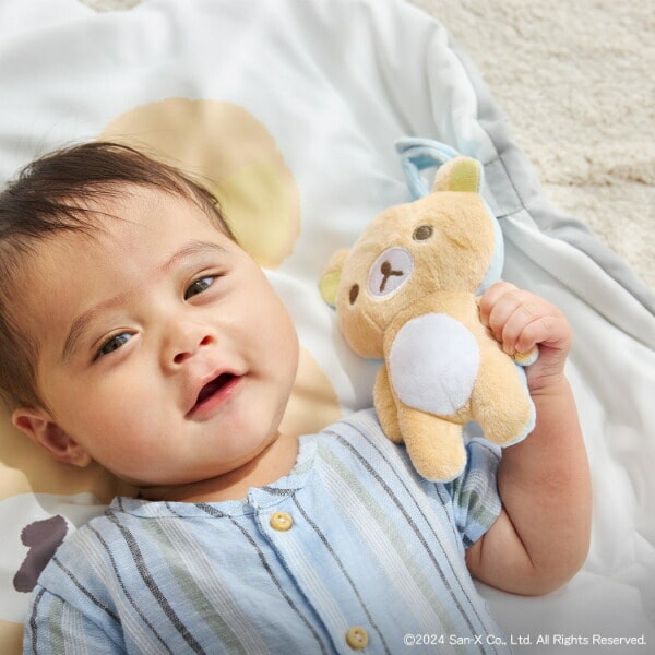 リラックマ ぶるぶるトイ ブルー ベビー