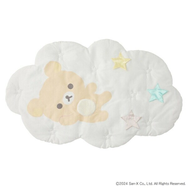 リラックマ ベビーマット クラウド お昼寝マット 月齢フォト
