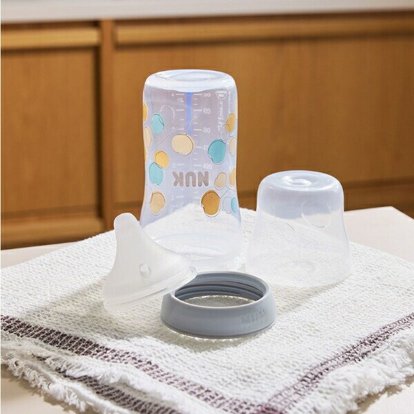 ディズニー クマのプーさん パーフェクトマッチほ乳びん (260ml) 適温目盛り付き ベビー Disney