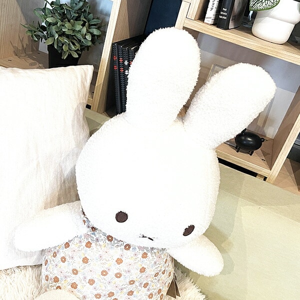 ミッフィー miffy × Little Dutch ヴィンテージリトルフラワー ぬいぐるみ(60cm) ギフト