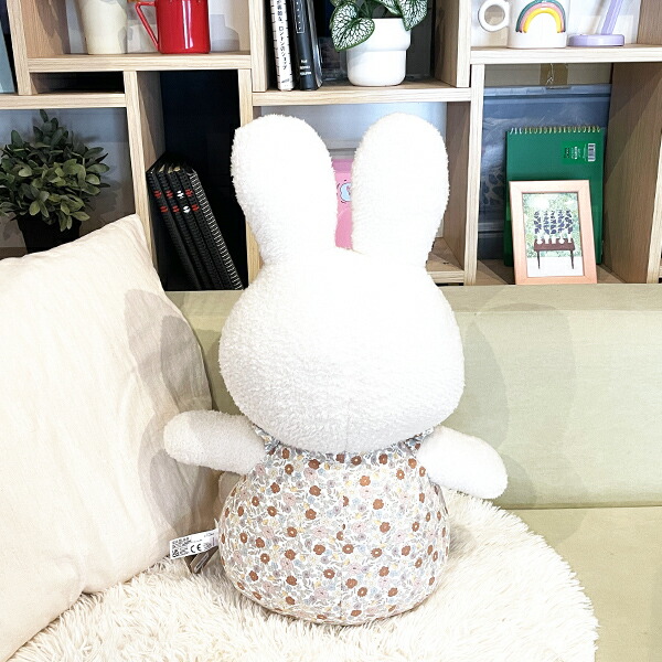 ミッフィー miffy × Little Dutch ヴィンテージリトルフラワー ぬいぐるみ(60cm) ギフト