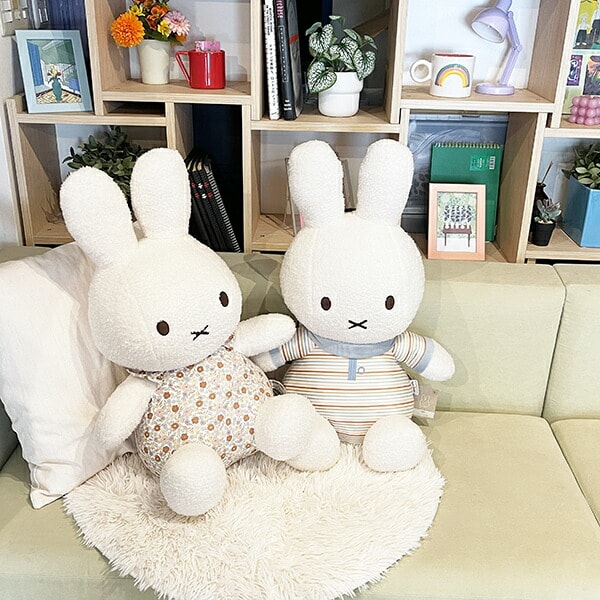 ミッフィー miffy × Little Dutch ヴィンテージリトルフラワー ぬいぐるみ(60cm) ギフト