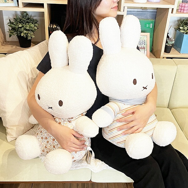 ミッフィー miffy × Little Dutch ヴィンテージリトルフラワー ぬいぐるみ(60cm) ギフト