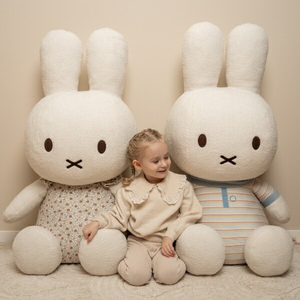 ミッフィー miffy × Little Dutch ヴィンテージリトルフラワー ぬいぐるみ(100cm) ギフト