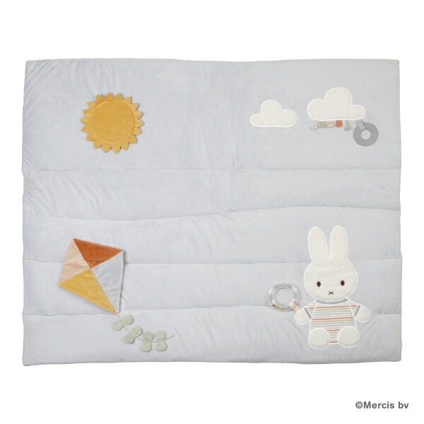 ミッフィー miffy Little Dutch ヴィンテージサニーストライプ プレイマット ベビー