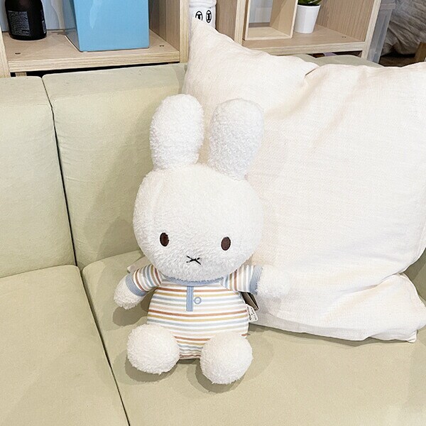 ミッフィー miffy Little Dutch ヴィンテージサニーストライプ ぬいぐるみ(35cm) ベビー