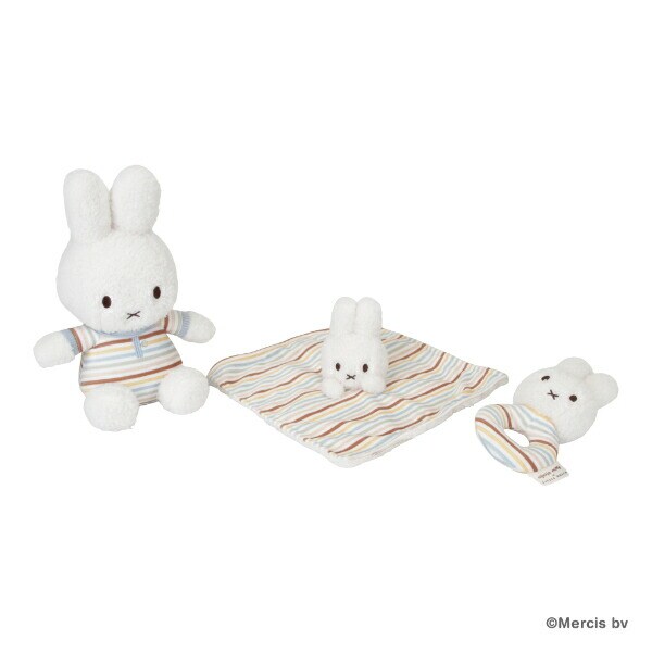 ミッフィー miffy Little Dutch ヴィンテージサニーストライプ ギフトボックス3点セット ベビー