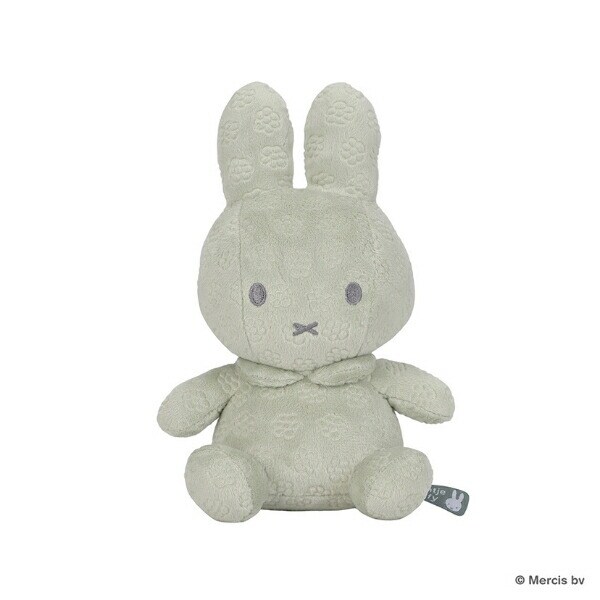 ミッフィー miffy x Little Dutch Flower ぬいぐるみ(20cm) 抹茶グリーン ベビー 出産祝い