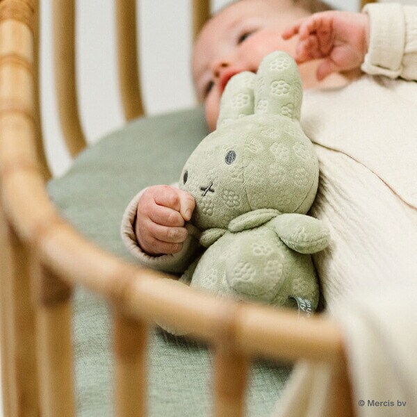 ミッフィー miffy x Little Dutch Flower ぬいぐるみ(20cm) 抹茶グリーン ベビー 出産祝い