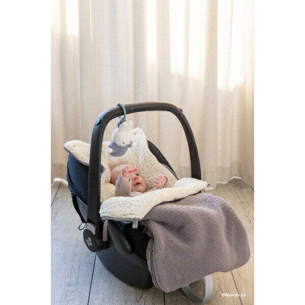 ミッフィー miffy フラッフィー ぶるぶるトイ(ブルー) ベビー