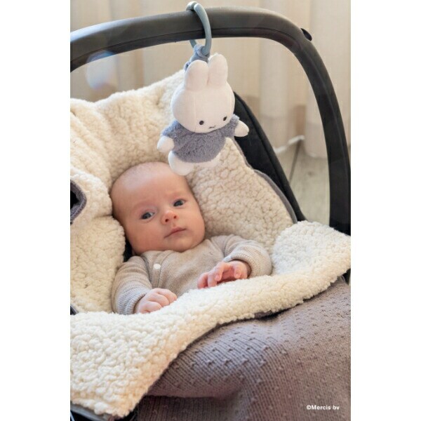 ミッフィー miffy フラッフィー ぶるぶるトイ(ブルー) ベビー