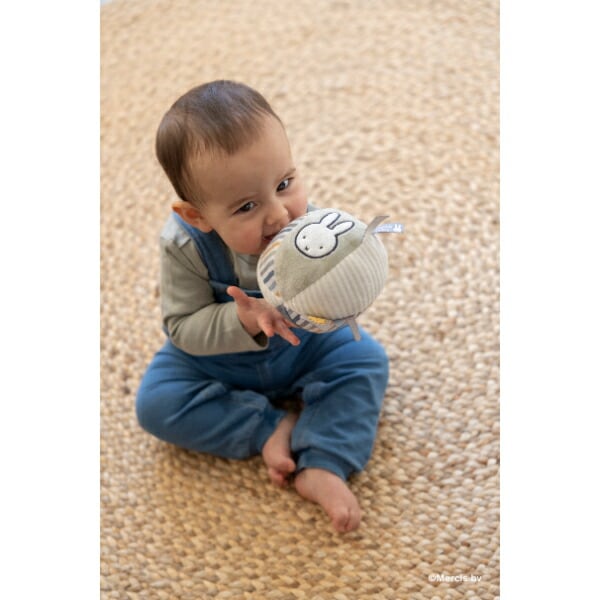 ミッフィー miffy フラッフィー ベビーボール(ブルー)