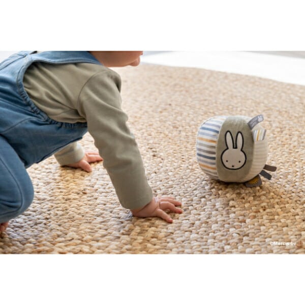 ミッフィー miffy フラッフィー ベビーボール(ブルー)