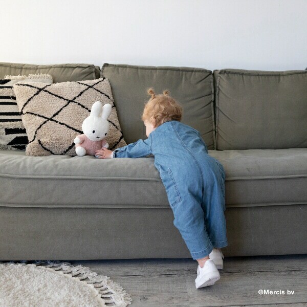 ミッフィー miffy フラッフィー ぬいぐるみ(ピンク) ベビー