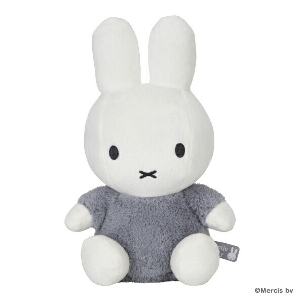 ミッフィー miffy フラッフィー ぬいぐるみ(ブルー) ベビー