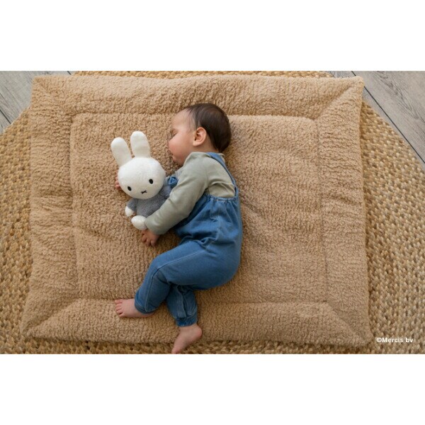 ミッフィー miffy フラッフィー ぬいぐるみ(ブルー) ベビー