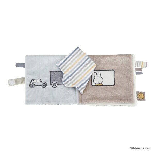 ミッフィー miffy フラッフィー 布えほん(ブルー) ベビー