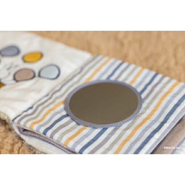 ミッフィー miffy フラッフィー 布えほん(ブルー) ベビー