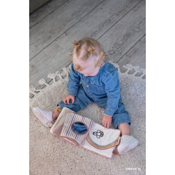 ミッフィー miffy フラッフィー 布えほん(ピンク) ベビー