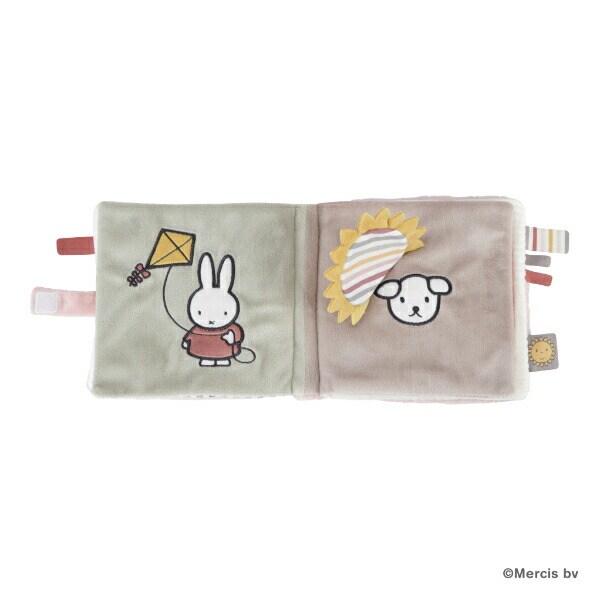 ミッフィー miffy フラッフィー 布えほん(ピンク) ベビー