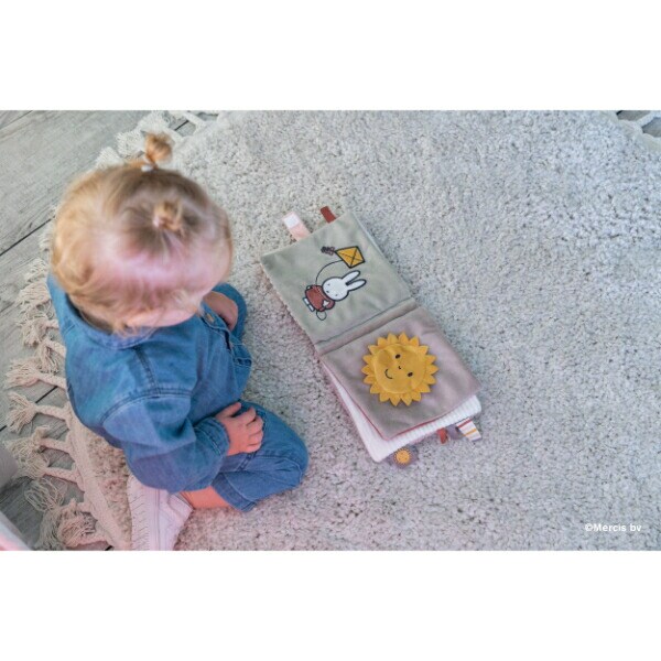 ミッフィー miffy フラッフィー 布えほん(ピンク) ベビー