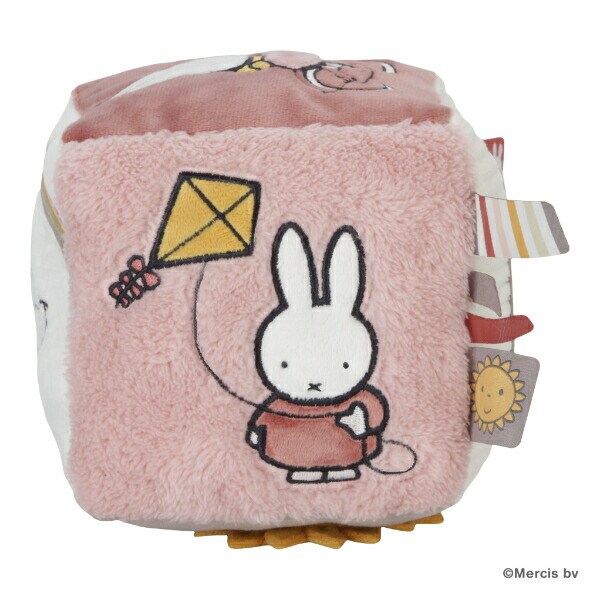 ミッフィー miffy フラッフィー ベビーキューブ(ピンク)