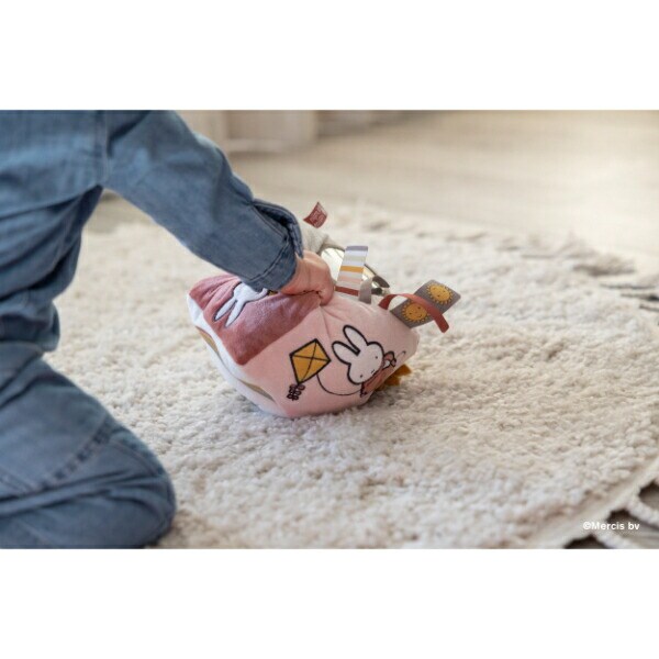 ミッフィー miffy フラッフィー ベビーキューブ(ピンク)