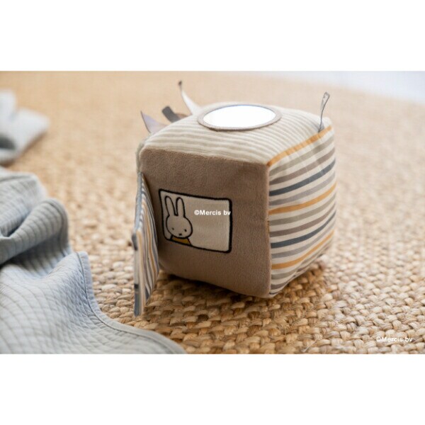 ミッフィー miffy フラッフィー ベビーキューブ(ブルー)