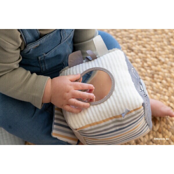 ミッフィー miffy フラッフィー ベビーキューブ(ブルー)