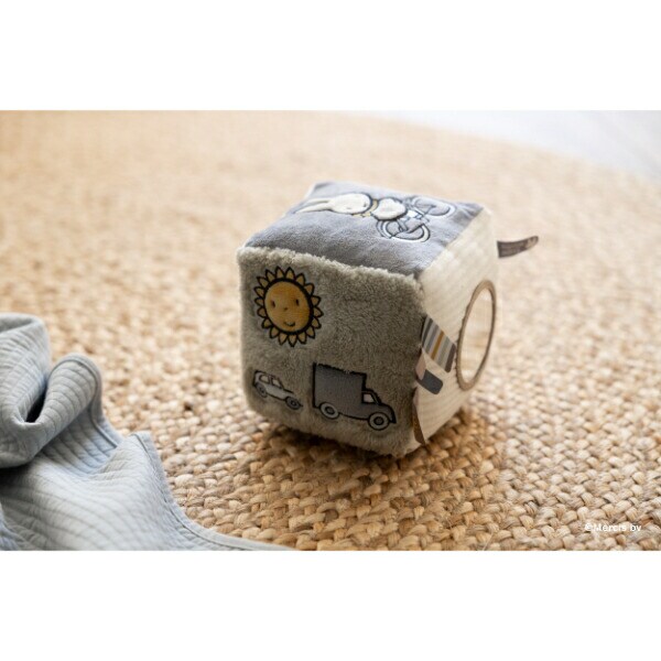 ミッフィー miffy フラッフィー ベビーキューブ(ブルー)