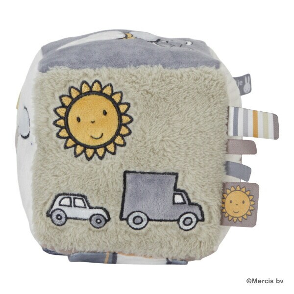 ミッフィー miffy フラッフィー ベビーキューブ(ブルー)