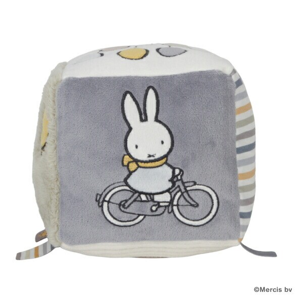 ミッフィー miffy フラッフィー ベビーキューブ(ブルー)
