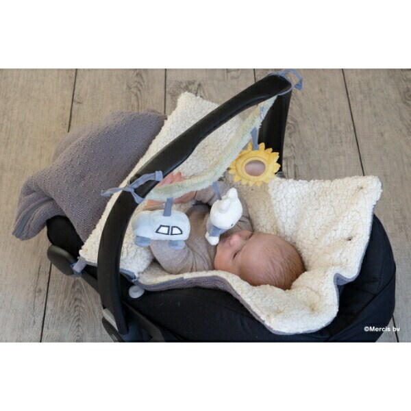 ミッフィー miffy フラッフィー ハンギングトイ(ブルー) ベビー