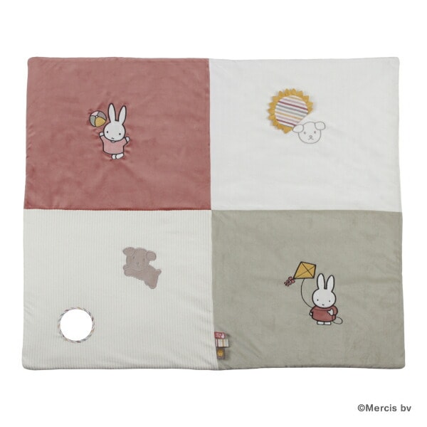 ミッフィー miffy フラッフィー プレイマット(ピンク) ベビー