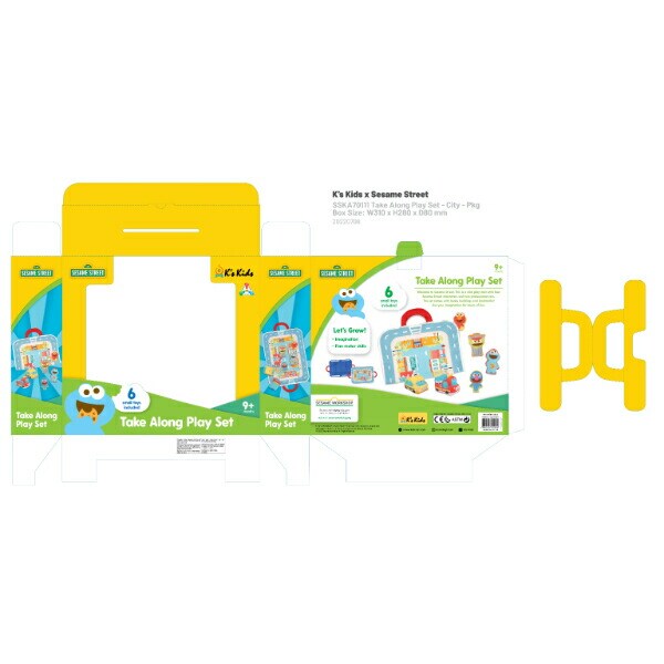 セサミストリート プレイセット トイ ベビー