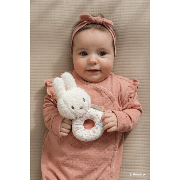 ミッフィー miffy x Little Dutch ベビーラトル ラッキーブロッサム ベビー 出産祝い