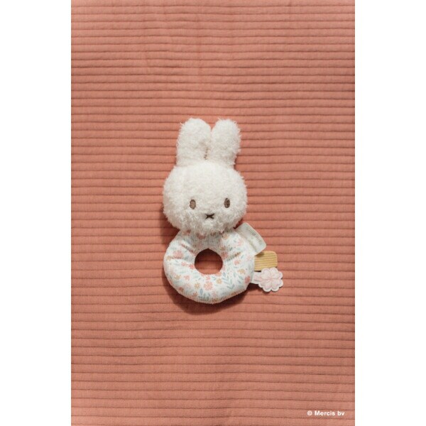 ミッフィー miffy x Little Dutch ベビーラトル ラッキーブロッサム ベビー 出産祝い