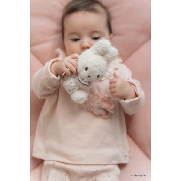 ミッフィー miffy x Little Dutch リングラトル ラッキーブロッサム ベビー 出産祝い