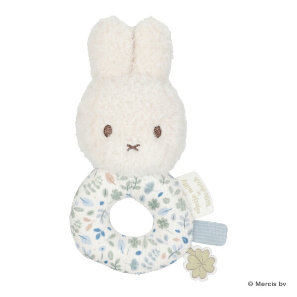 ミッフィー miffy x Little Dutch ベビーラトル ラッキーリーブス ベビー 出産祝い