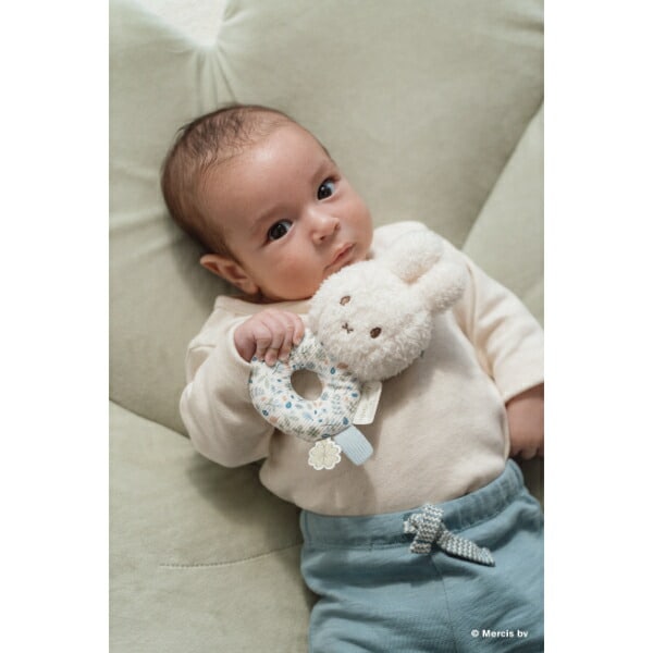 ミッフィー miffy x Little Dutch ベビーラトル ラッキーリーブス ベビー 出産祝い