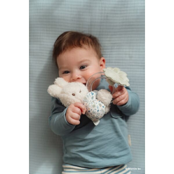 ミッフィー miffy x Little Dutch リングラトル ラッキーリーブス ベビー 出産祝い