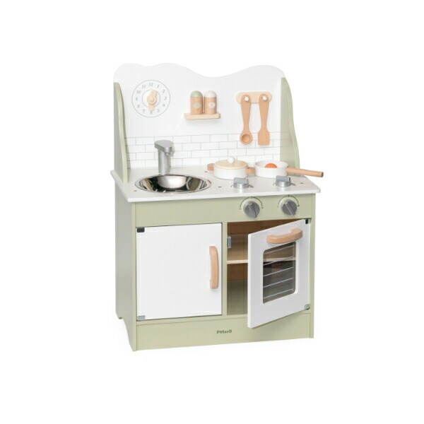 DADWAY(ダッドウェイ) おままごとキッチン(フォレストグリーン) ごっこ遊び おもちゃ ベビー キッズ