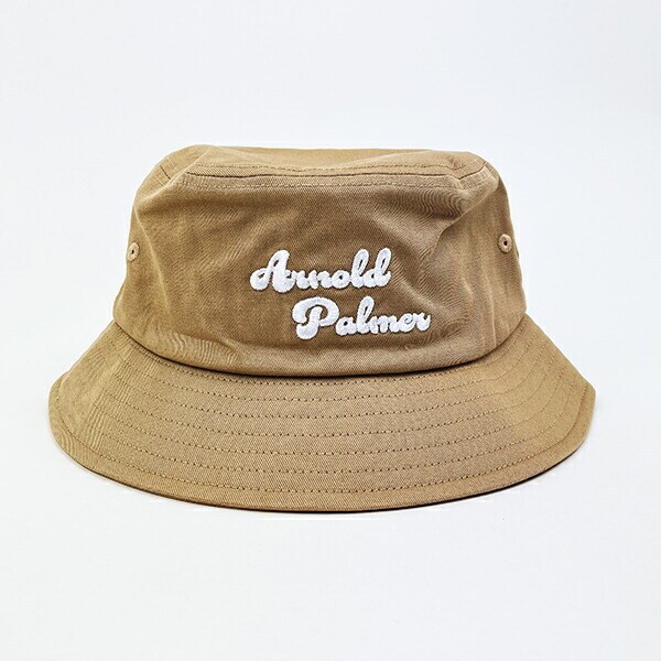 Arnold Palmer(アーノルドパーマー) ロゴハット (ベージュ) 通常つばタイプ 帽子 アパレル
