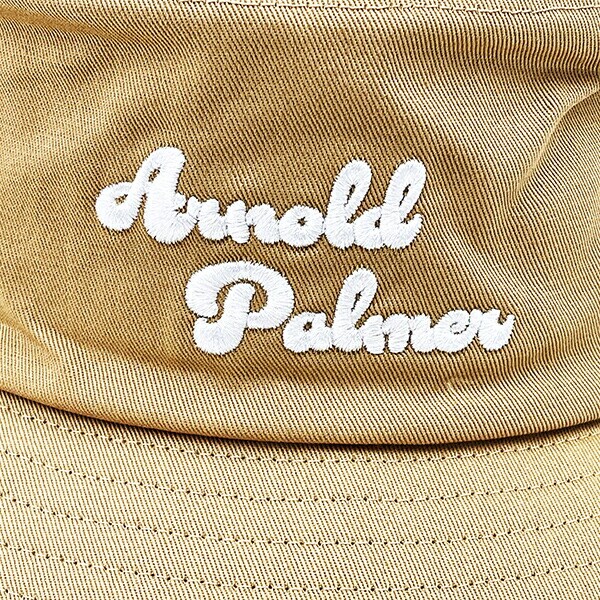 Arnold Palmer(アーノルドパーマー) ロゴハット (ベージュ) 通常つばタイプ 帽子 アパレル