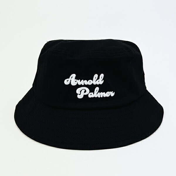 Arnold Palmer(アーノルドパーマー) ロゴハット (ブラック) 通常つばタイプ 帽子 アパレル