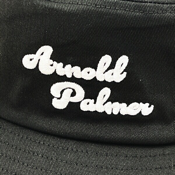 Arnold Palmer(アーノルドパーマー) ロゴハット (ブラック) 通常つばタイプ 帽子 アパレル